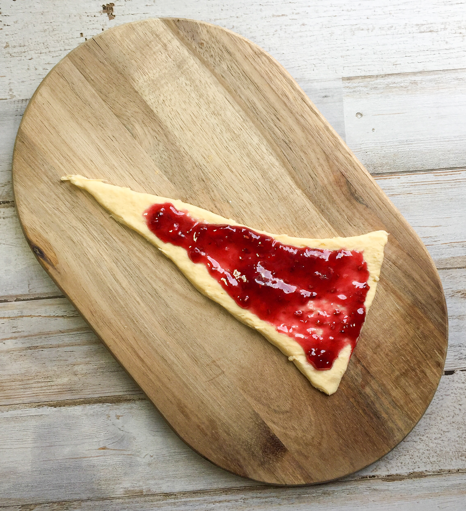 Easy Razzleberry Crescent Rolls