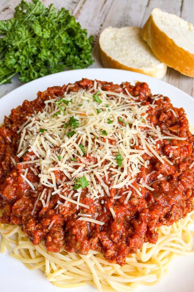 Easy Homemade Spaghetti Sauce Recipe