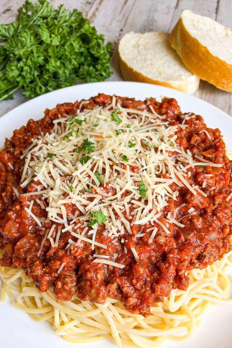 Easy Homemade Spaghetti Sauce Recipe