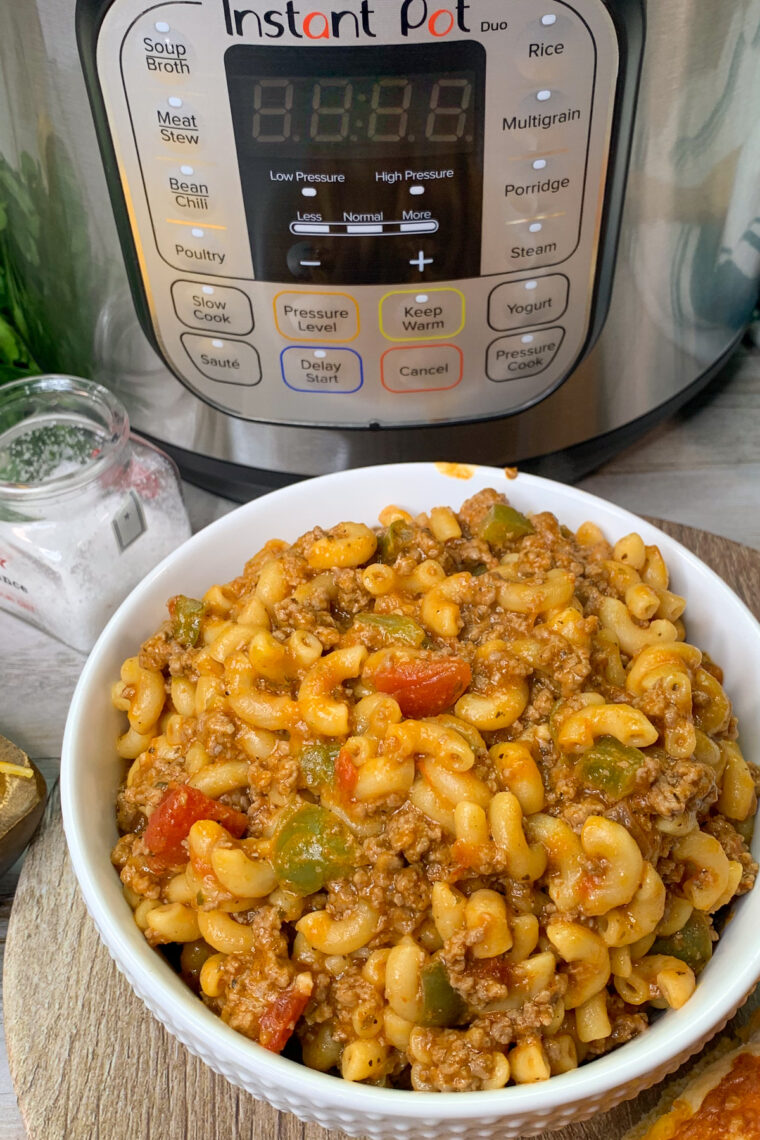 Easy Instant Pot Goulash