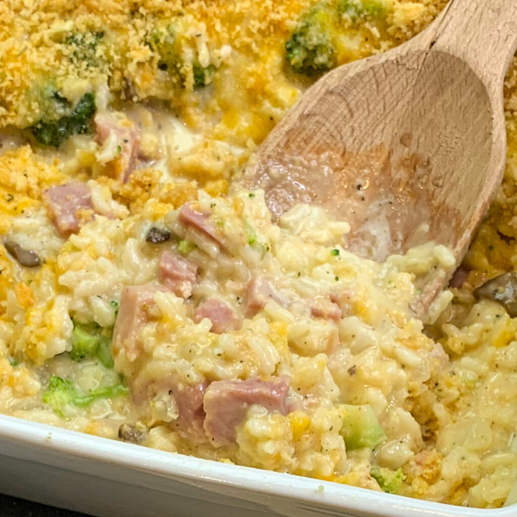 Cheesy Ham Casserole