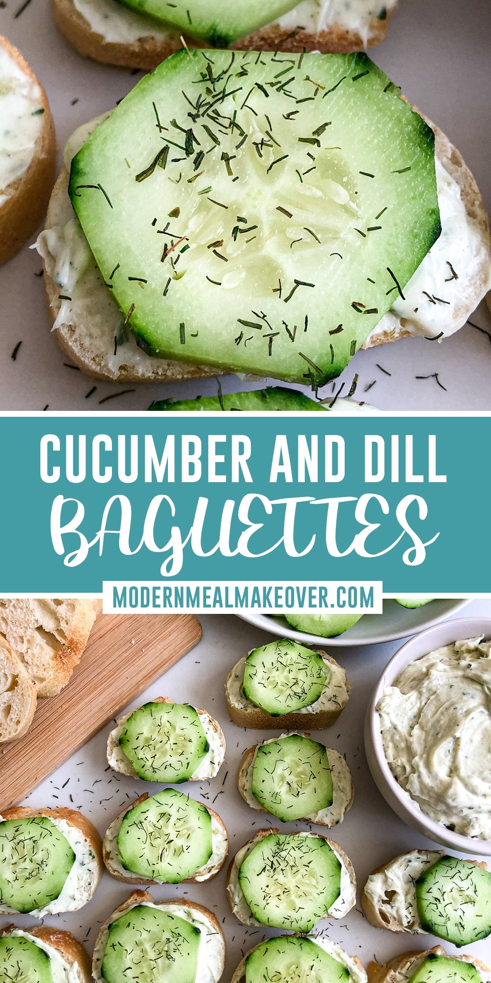 Cucumber And Dill Baguettes