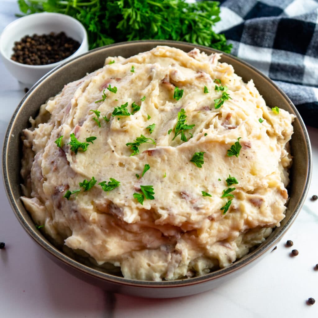 Garlic Mashed Red Potatoes Modern Meal Makeover