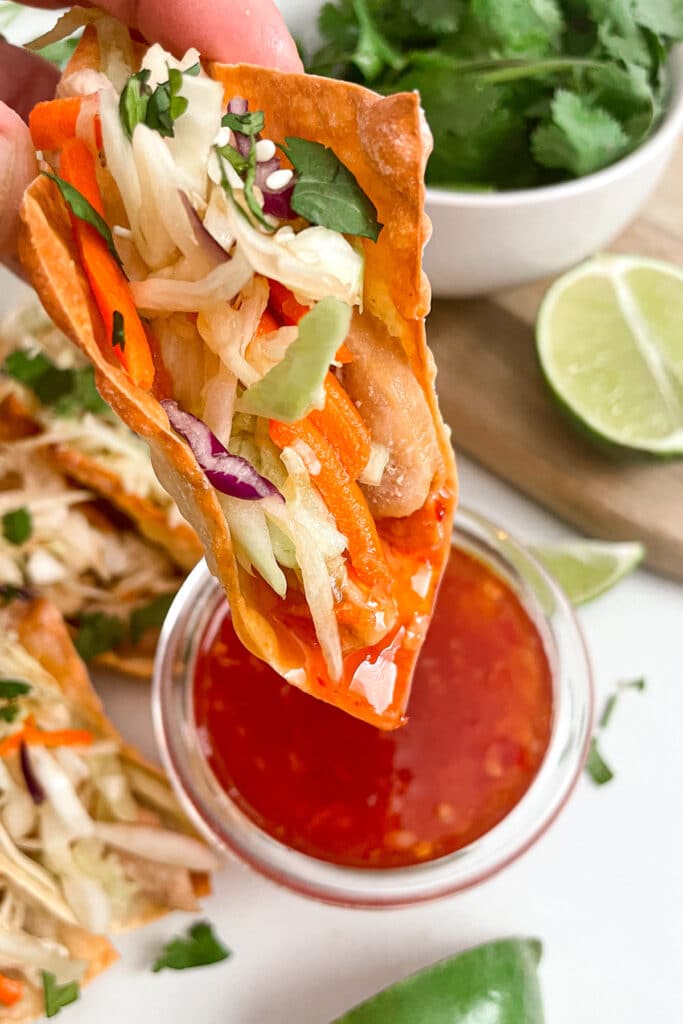 applebee's wonton tacos