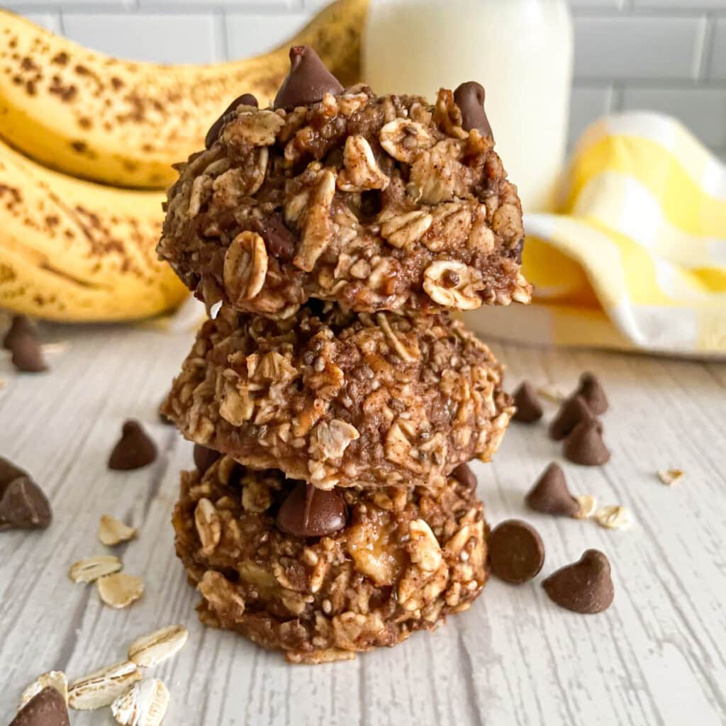 Healthy Banana Oatmeal Breakfast Cookie Recipe