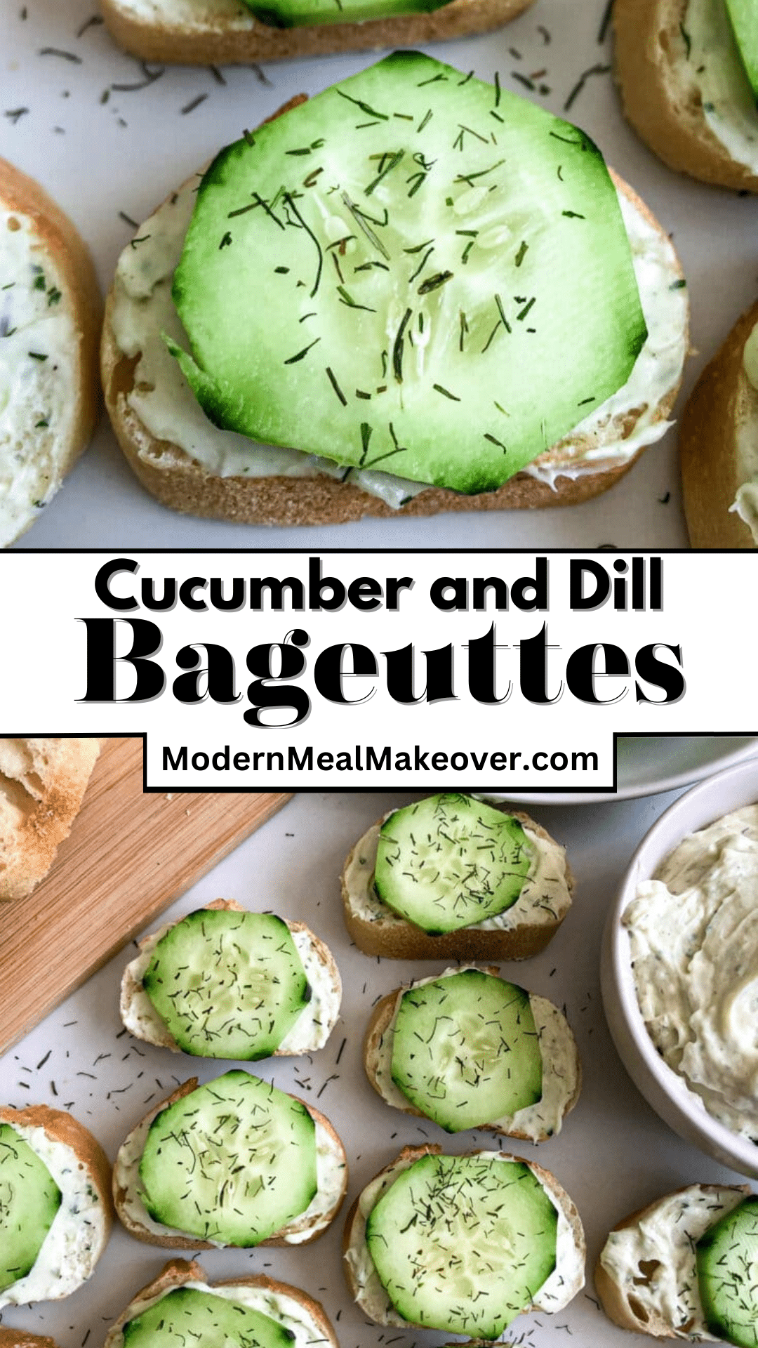 Cucumber And Dill Baguettes